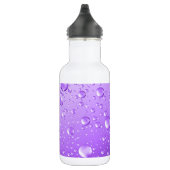 Wassertropfen Edelstahlflasche (Rechts)