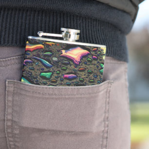 Wassertropfen Flachmann