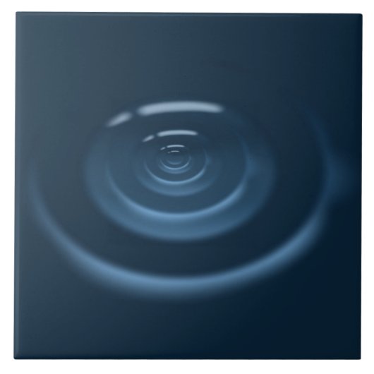 Wassertropfen Fliese (Vorderseite)