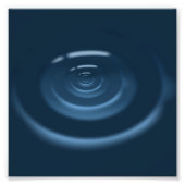 Wassertropfen Fotodruck (Vorne)