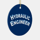 Wassertropfen für hydraulische Ingenieure Keramik Ornament (Rechts)