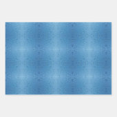 Wassertropfen gegen den blauen Himmel Geschenkpapier Set (Vorderseite 3)