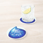 Wassertropfen Getränkeuntersetzer (Seite)