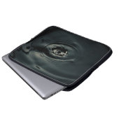 WASSERTROPFEN IM WASSER LAPTOPSCHUTZHÜLLE (Vorne Knopf)
