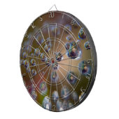 Wassertropfen in Bewegung Dartscheibe (Vorderseite rechts)