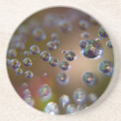 Wassertropfen in Bewegung Getränkeuntersetzer (Vorne)