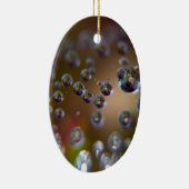 Wassertropfen in Bewegung Keramik Ornament (Rechts)