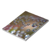 Wassertropfen in Bewegung Notizblock (Rotiert)