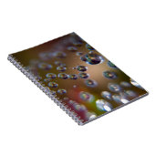 Wassertropfen in Bewegung Notizblock (Rechte Seite)