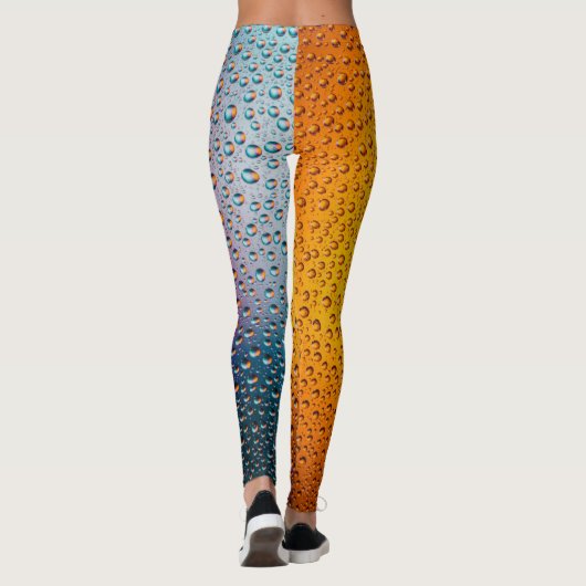 WASSERTROPFEN IN Leggings (Rückseite)