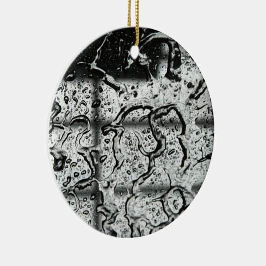 Wassertropfen Keramik Ornament (Rechts)