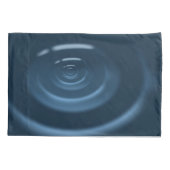 Wassertropfen Kissenbezug (Rückseite)