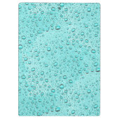 Wassertropfen Klemmbrett (Rückseite)