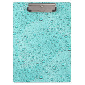 Wassertropfen Klemmbrett (Vorderseite)