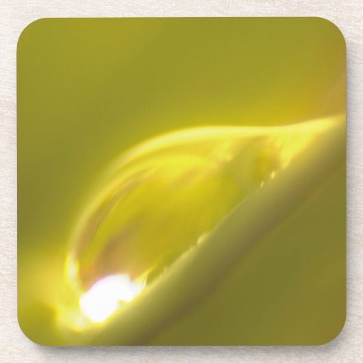 Wassertropfen Kork Untersetzer 3 (Vorderseite)