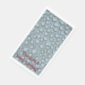 Wassertropfen Küchentücher Serviette (Ecke)