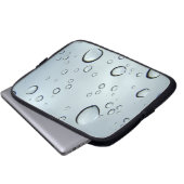 Wassertropfen Laptopschutzhülle (Vorne Knopf)