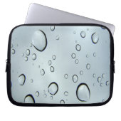 Wassertropfen Laptopschutzhülle (Vorderseite)