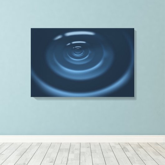 Wassertropfen Leinwanddruck (Insitu (Holzboden))