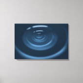 Wassertropfen Leinwanddruck (Vorderseite)