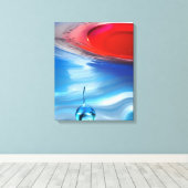 Wassertropfen Leinwanddruck (Insitu (Holzboden))