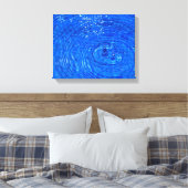 Wassertropfen Leinwanddruck (Insitu (Schlafzimmer))