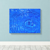 Wassertropfen Leinwanddruck (Insitu (Holzboden))