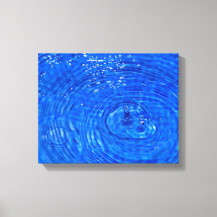Wassertropfen Leinwanddruck