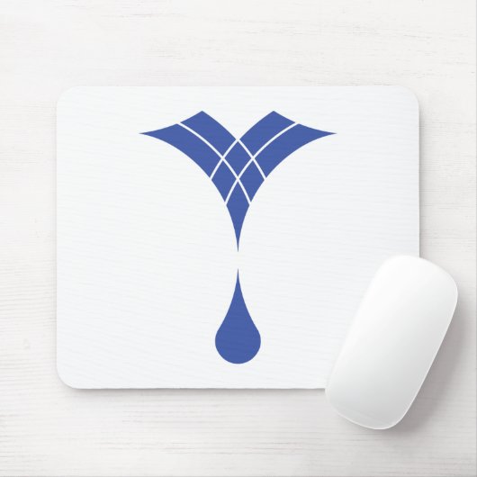 Wassertropfen-Logo auf Mauspad (Mit Mouse)