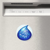 Wassertropfen Magnet (In Situ (Geschirrspüler))