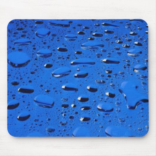 Wassertropfen Mousepad (Vorne)