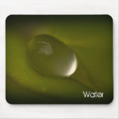 Wassertropfen Mousepad 2 (Vorne)