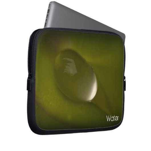 Wassertropfen - Notebook oder iPad-Sieb 2 Laptopschutzhülle (Vorne Rechts)