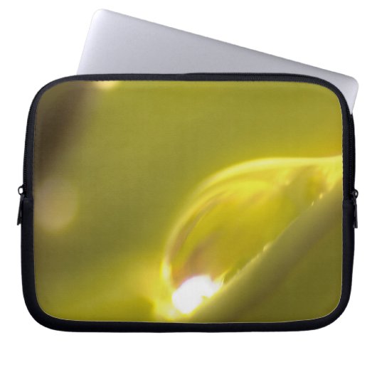 Wassertropfen - Notebook oder iPad-Sieb 3 Laptopschutzhülle (Vorderseite)