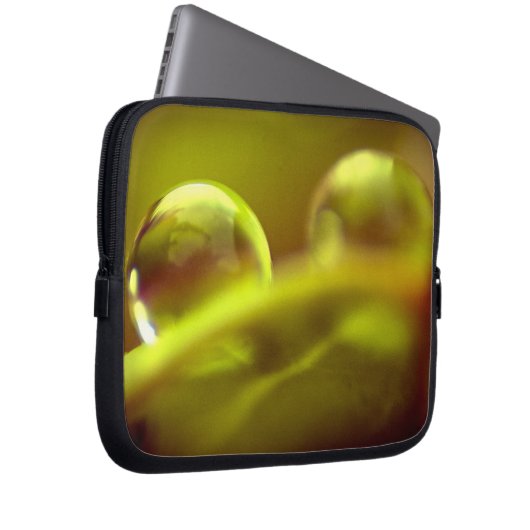 Wassertropfen Notebook oder iPad-Sieb Laptopschutzhülle (Vorne Rechts)
