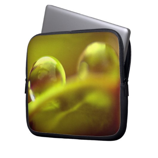 Wassertropfen Notebook oder iPad-Sieb Laptopschutzhülle (Vorderseite Links)