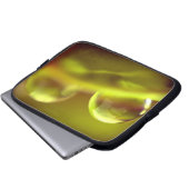 Wassertropfen Notebook oder iPad-Sieb Laptopschutzhülle (Vorne Knopf)