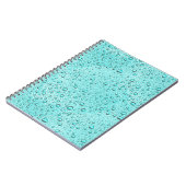 Wassertropfen Notizblock (Linke Seite)