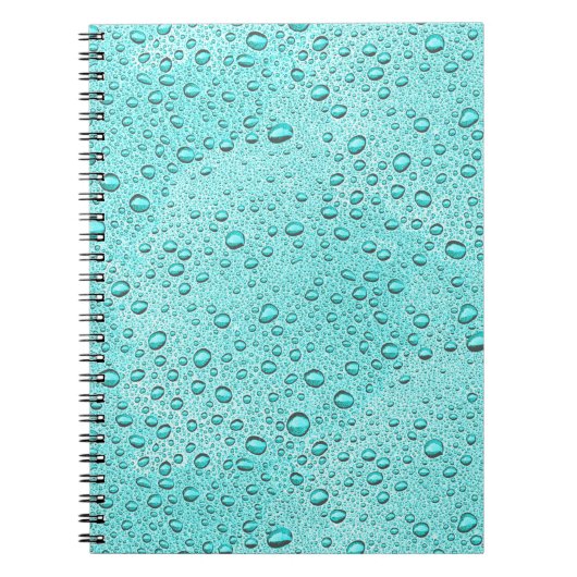 Wassertropfen Notizblock (Vorderseite)