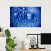 Wassertropfen Poster (Heimbüro)