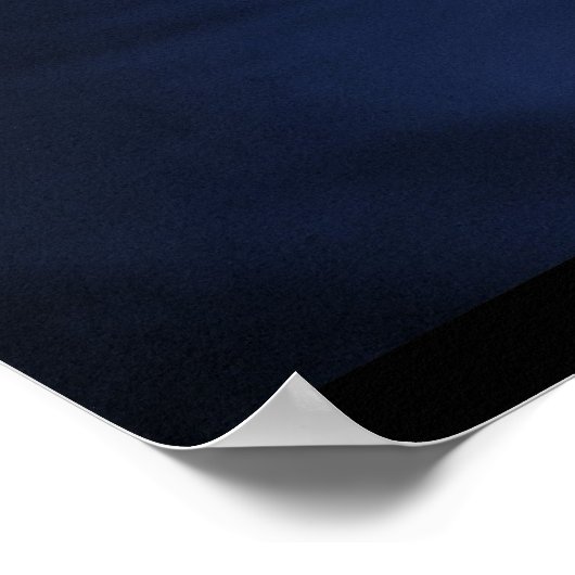 Wassertropfen Poster (Ecke)