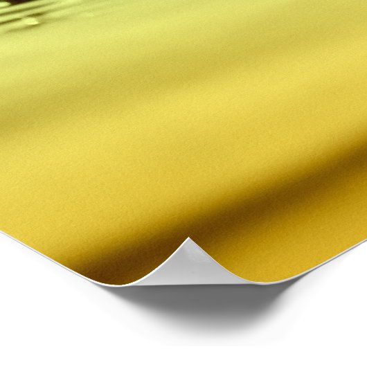 Wassertropfen Poster (Ecke)