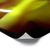 Wassertropfen Poster (Ecke)