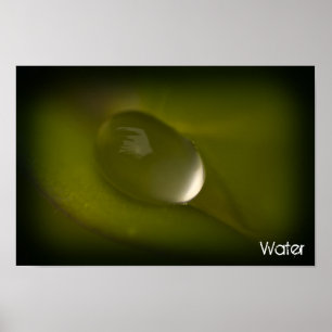 Wassertropfen Poster 2