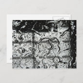 Wassertropfen Postkarte (Vorne/Hinten)