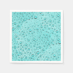Wassertropfen Serviette