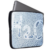 Wassertropfen Splash H2O Laptopschutzhülle (Vorne Rechts)