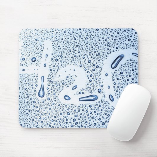 Wassertropfen Splash H2O Mousepad (Mit Mouse)
