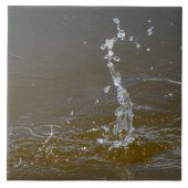 Wassertropfen Splash-Rippeln Tropfen Tile Fliese (Vorderseite)