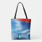 Wassertropfen Tasche (Rückseite)